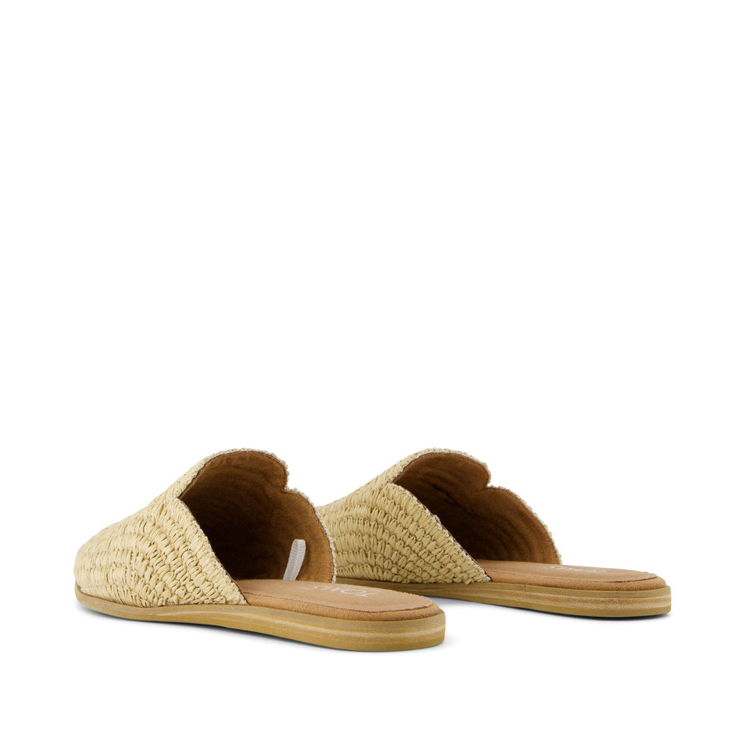 JADE RAFFIA FLAT