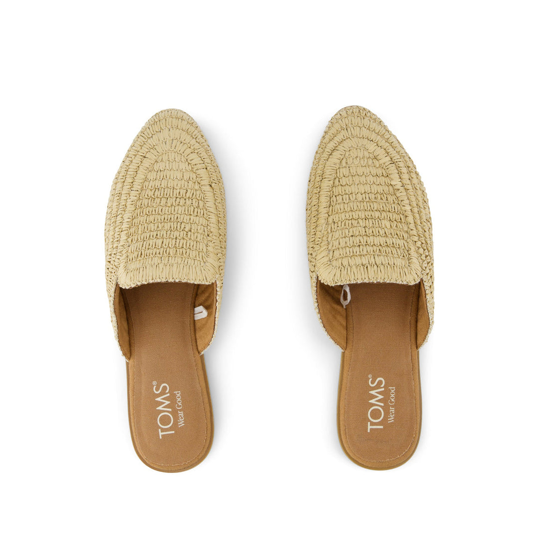 JADE RAFFIA FLAT