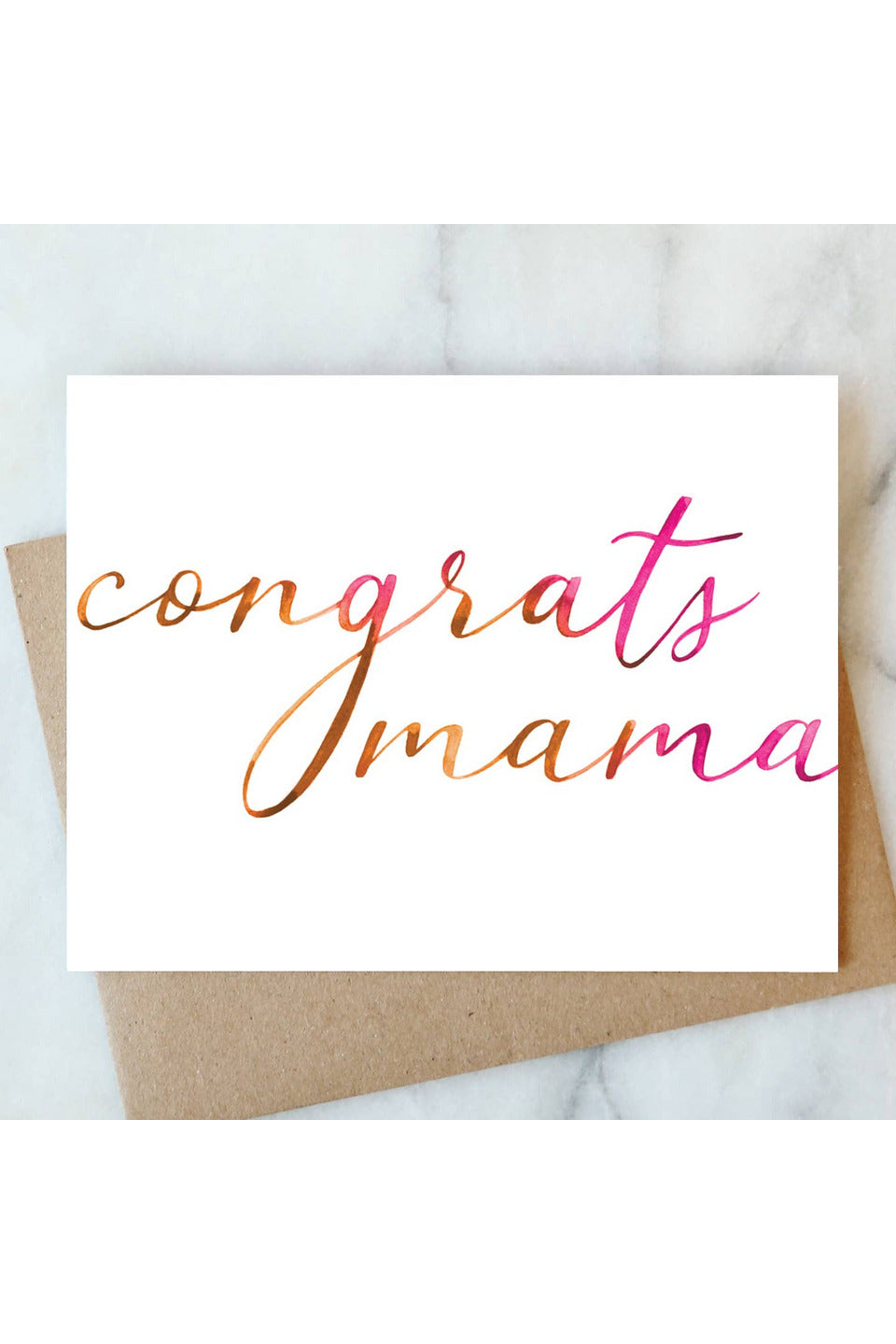 CONGRATS MAMA CARD