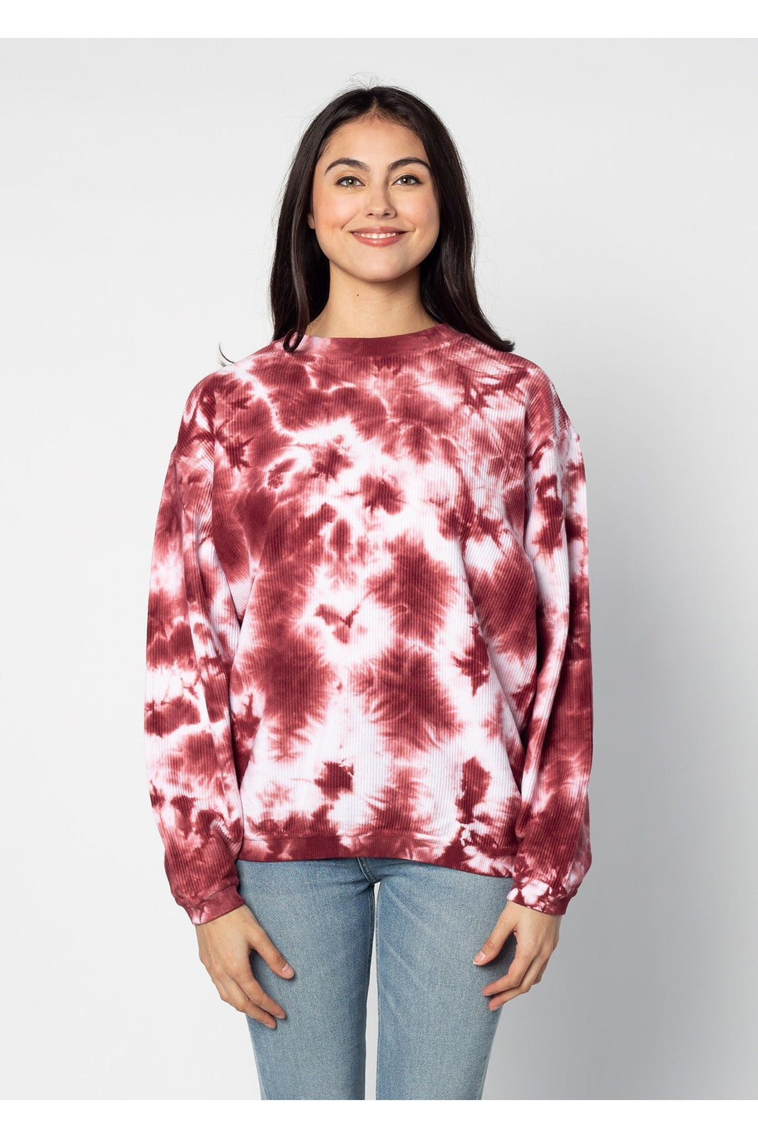 CORDED CREW SWEATSHIRT
