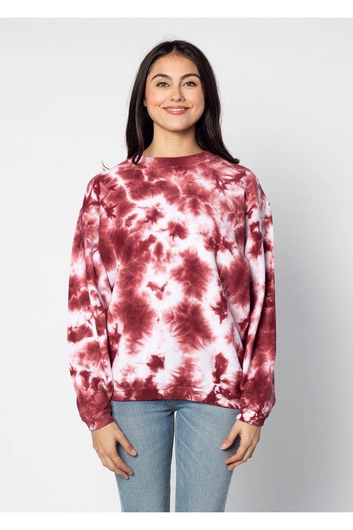 CORDED CREW SWEATSHIRT