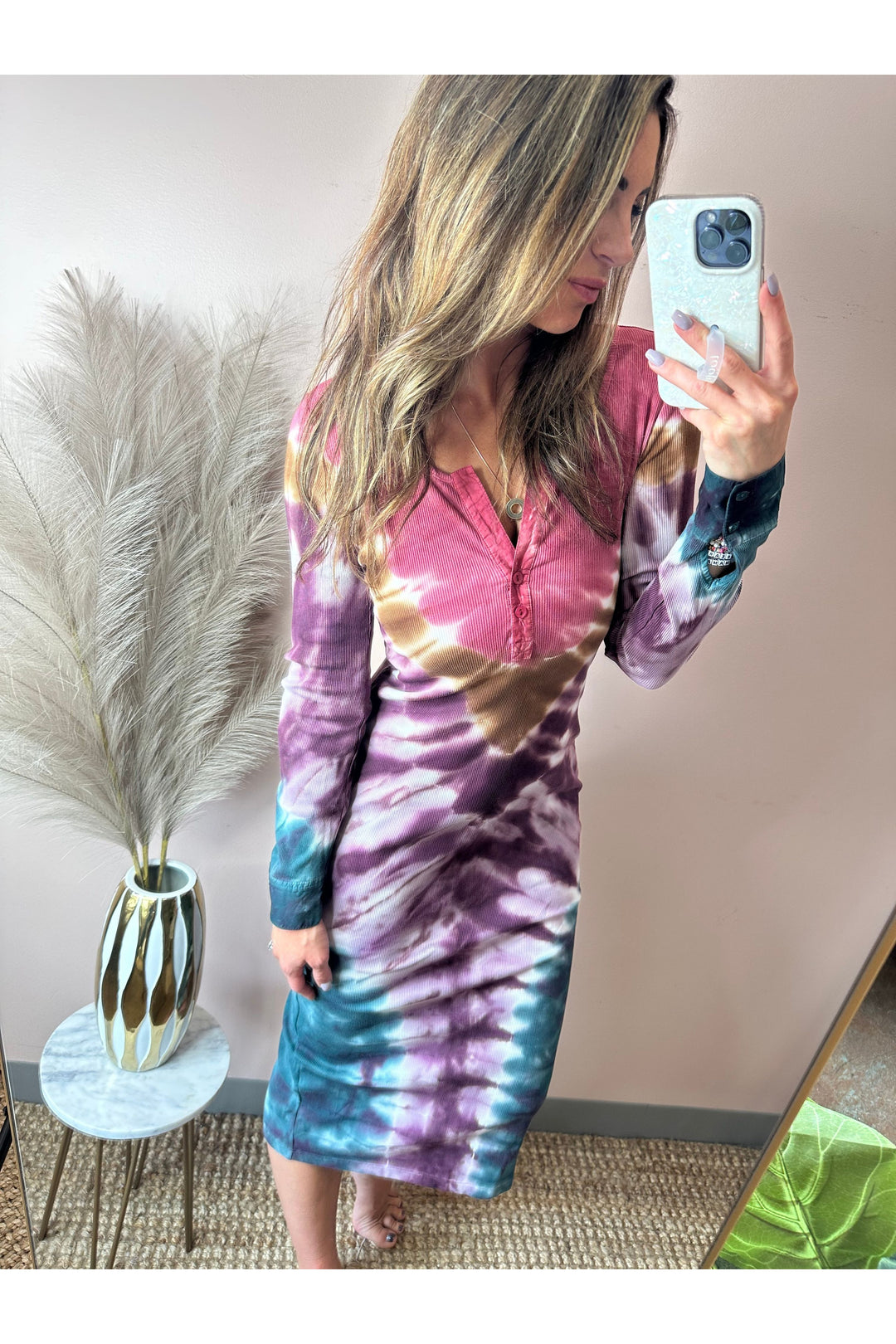LEO DRESS // VOLCANO WASH