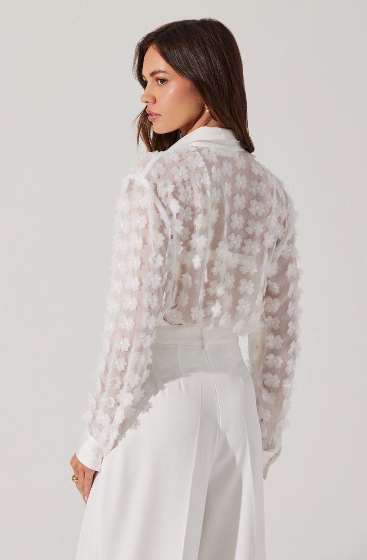 IOANNIS FLORAL BLOUSE