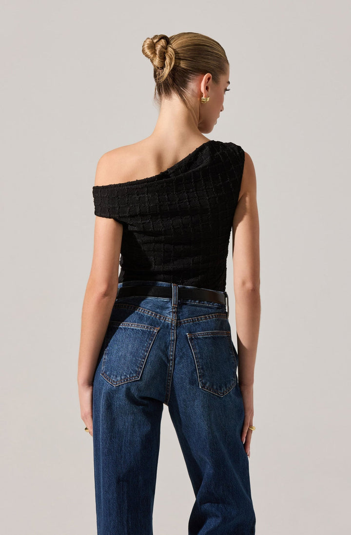 LINDY TEXTURED TOP