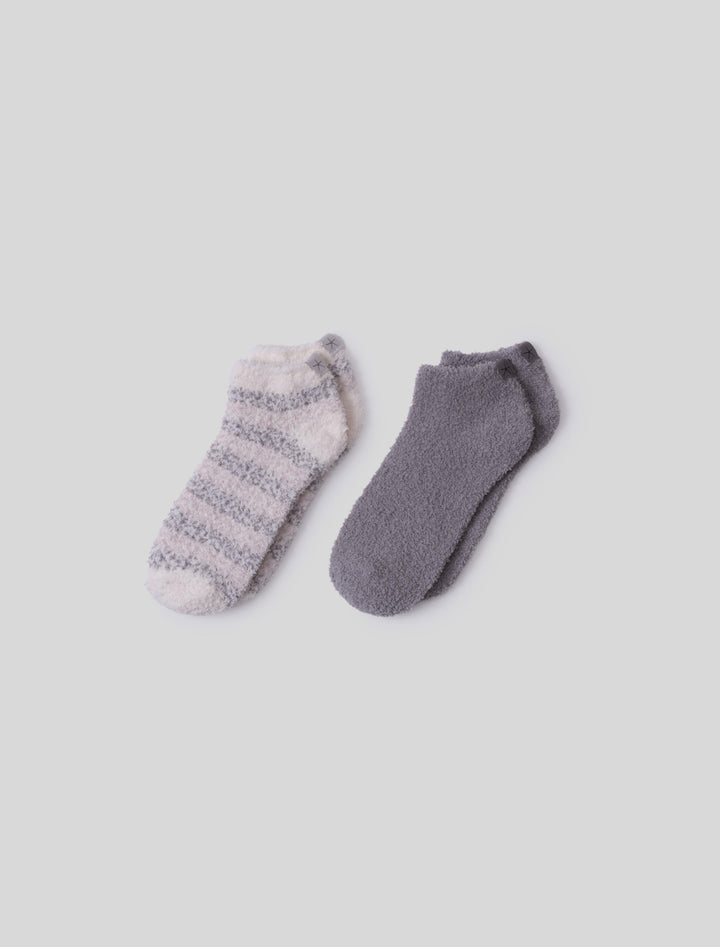 COZYCHIC STRIPE ANKLE SOCK SET