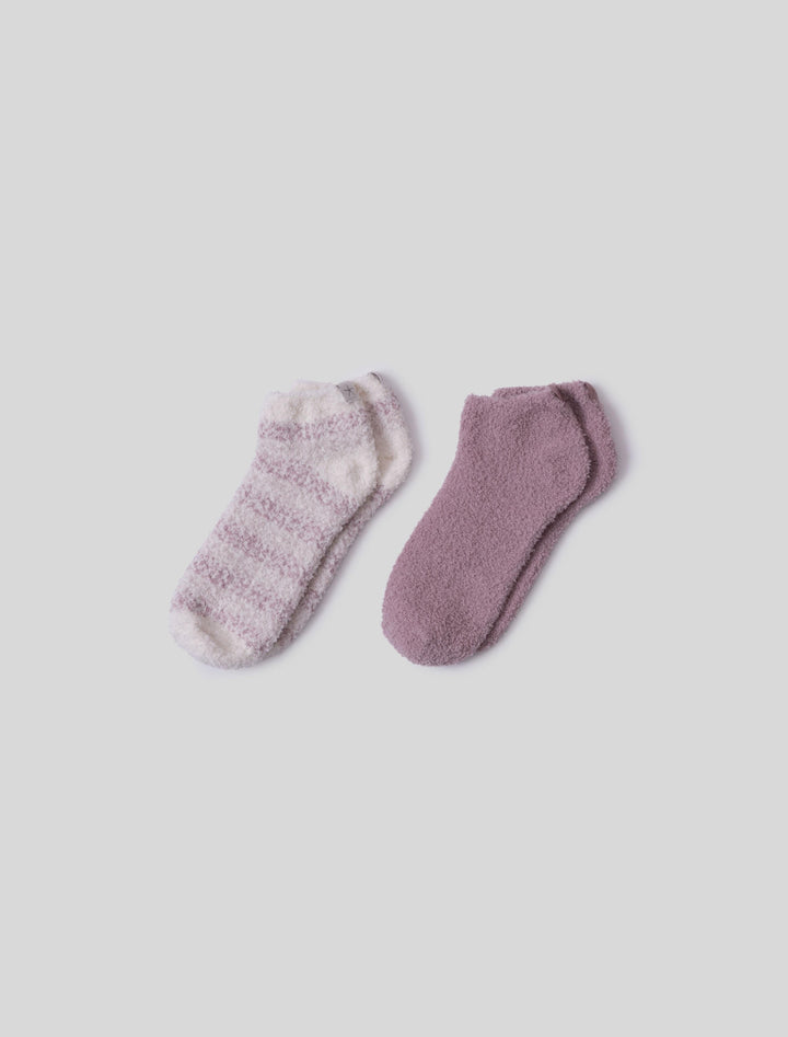 COZYCHIC STRIPE ANKLE SOCK SET