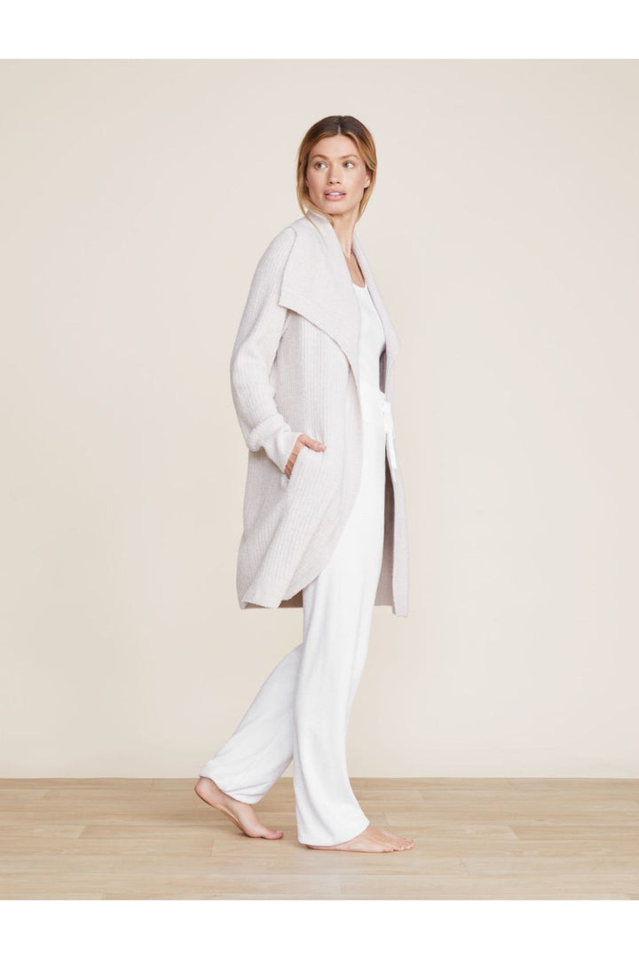 COZYCHIC LITE RIBBED DRAPED CARDI