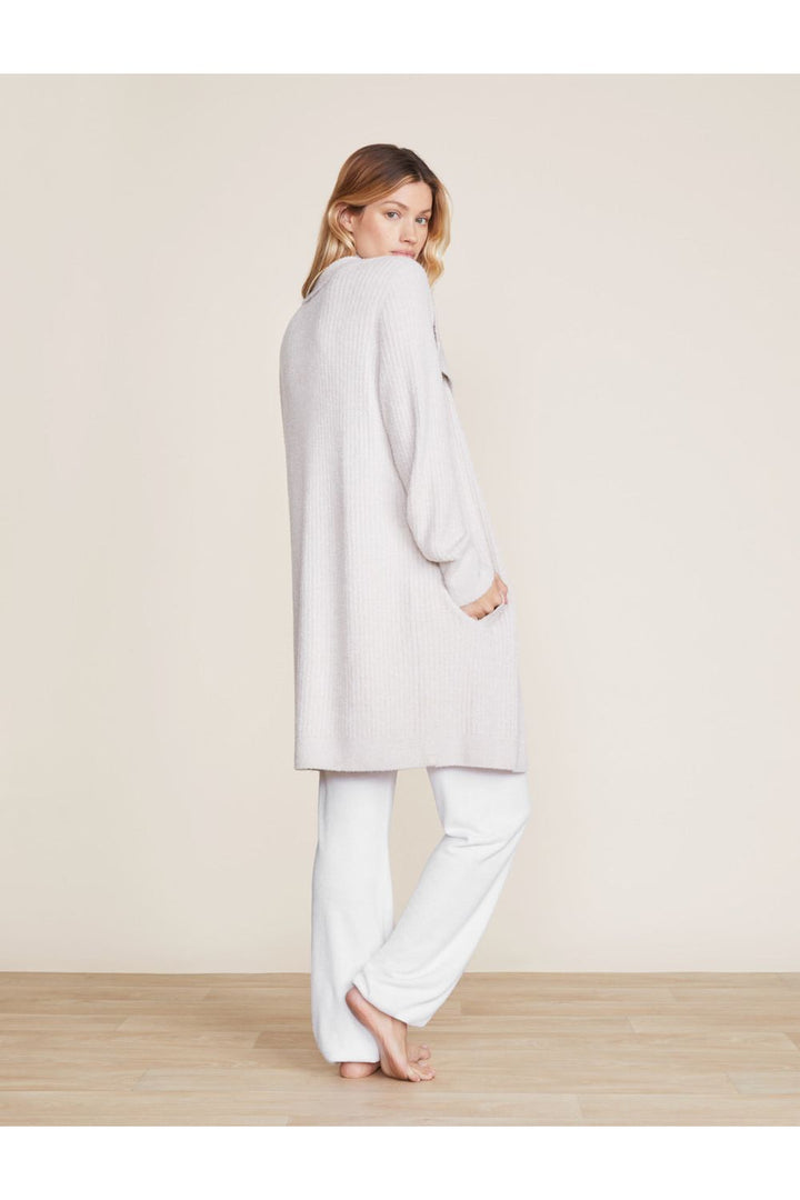 COZYCHIC LITE RIBBED DRAPED CARDI