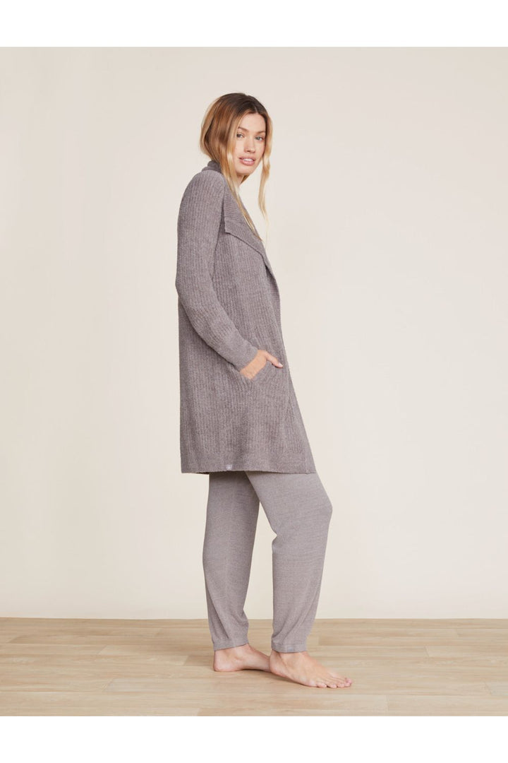 COZYCHIC LITE RIBBED DRAPED CARDI