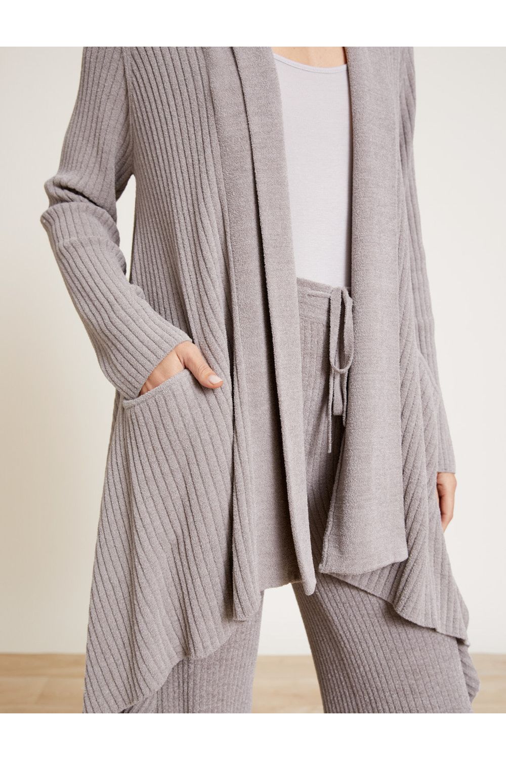 CCUL DRAPED SHAWL CARDI