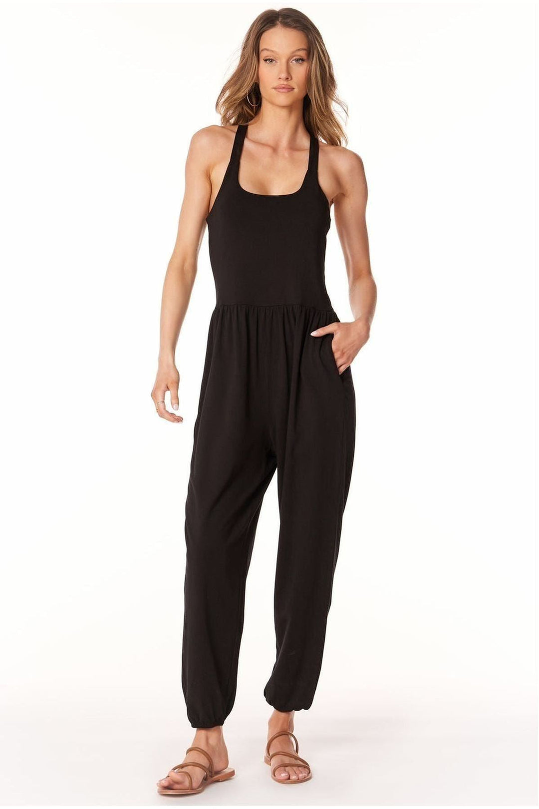 CROSS BACK JUMPSUIT