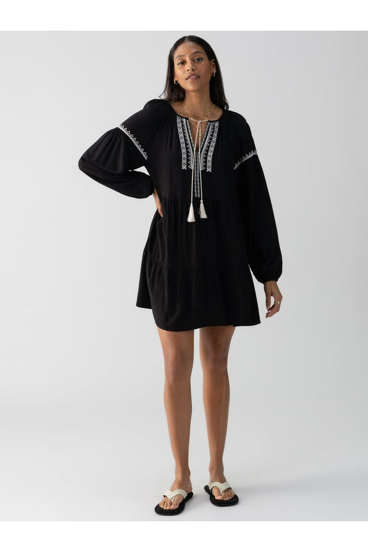 EMBROIDERED DRESS