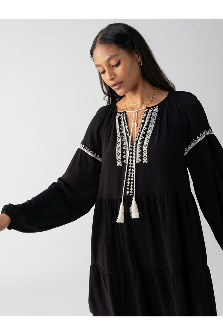 EMBROIDERED DRESS
