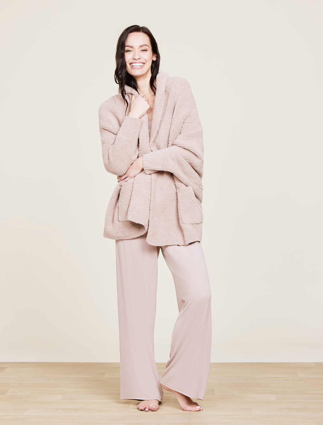 COZYCHIC CABLE WEAVE BLANKET WRAP