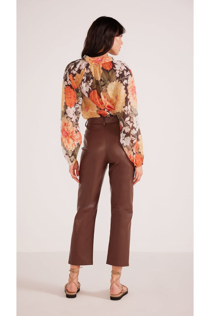 LANI FAUX LEATHER PANT