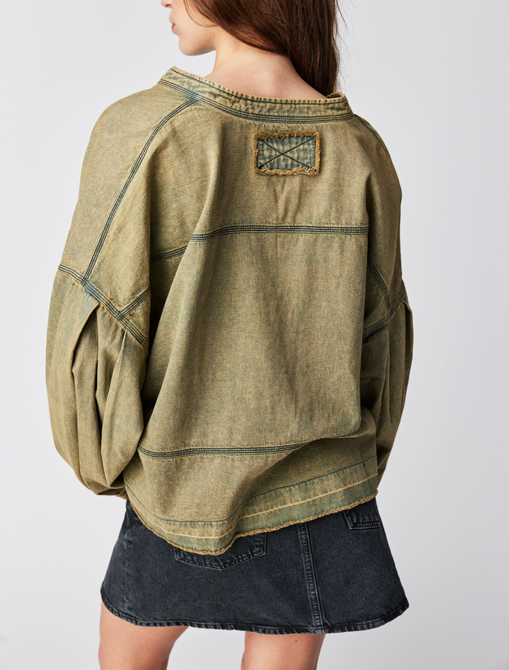JUDE DENIM PULLOVER