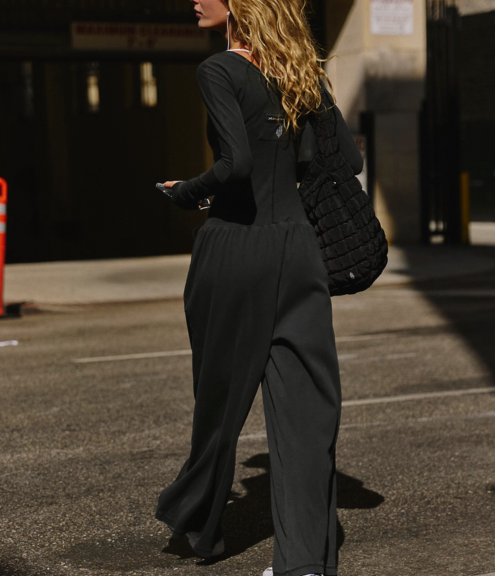 HOT SHOT WIDE LEG ONESIE