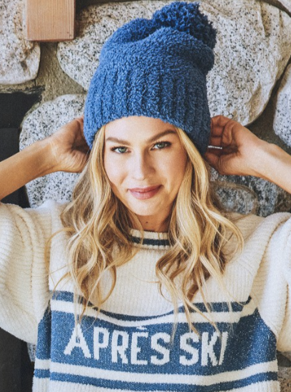 COZYCHIC POM POM BEANIE