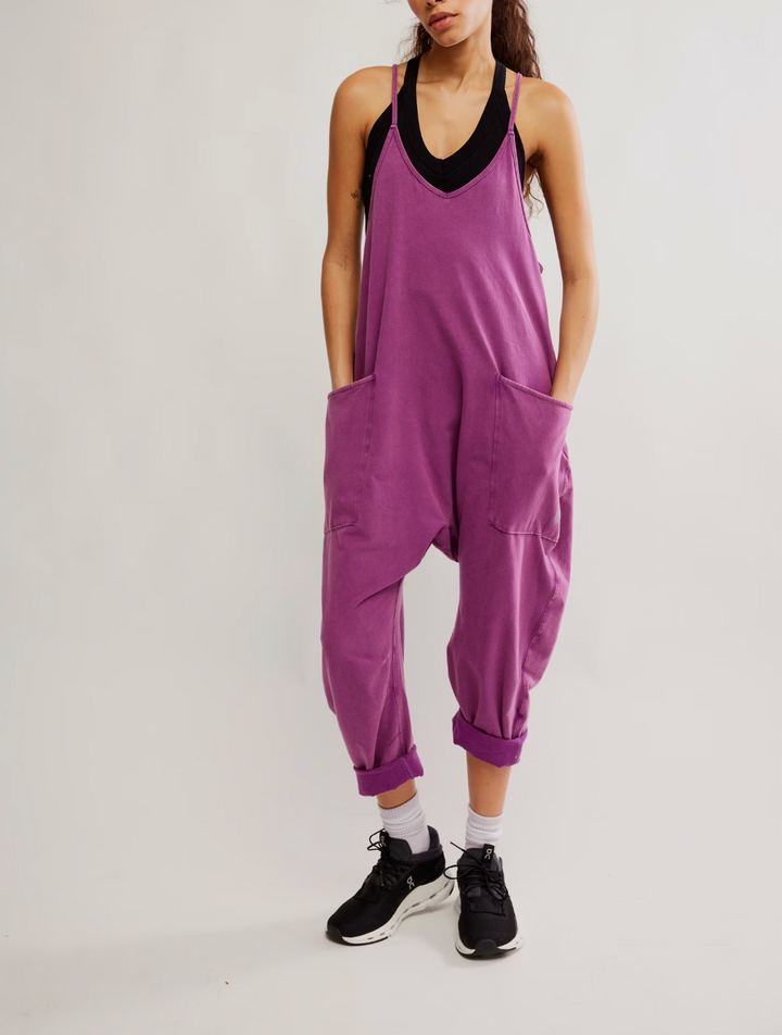 HOT SHOT ONESIE | DEEP MULBERRY