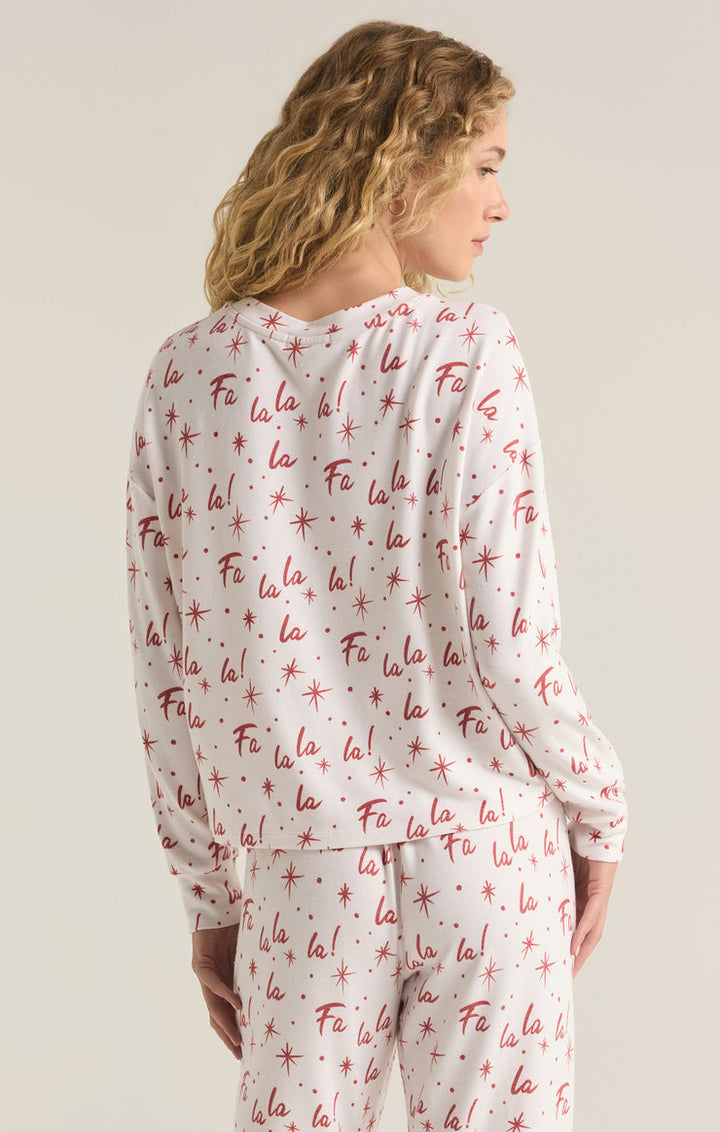 FA LA LA CLOUD KNIT TOP