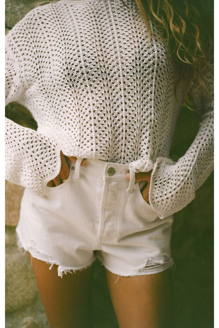 DONOVAN CROCHET TOP