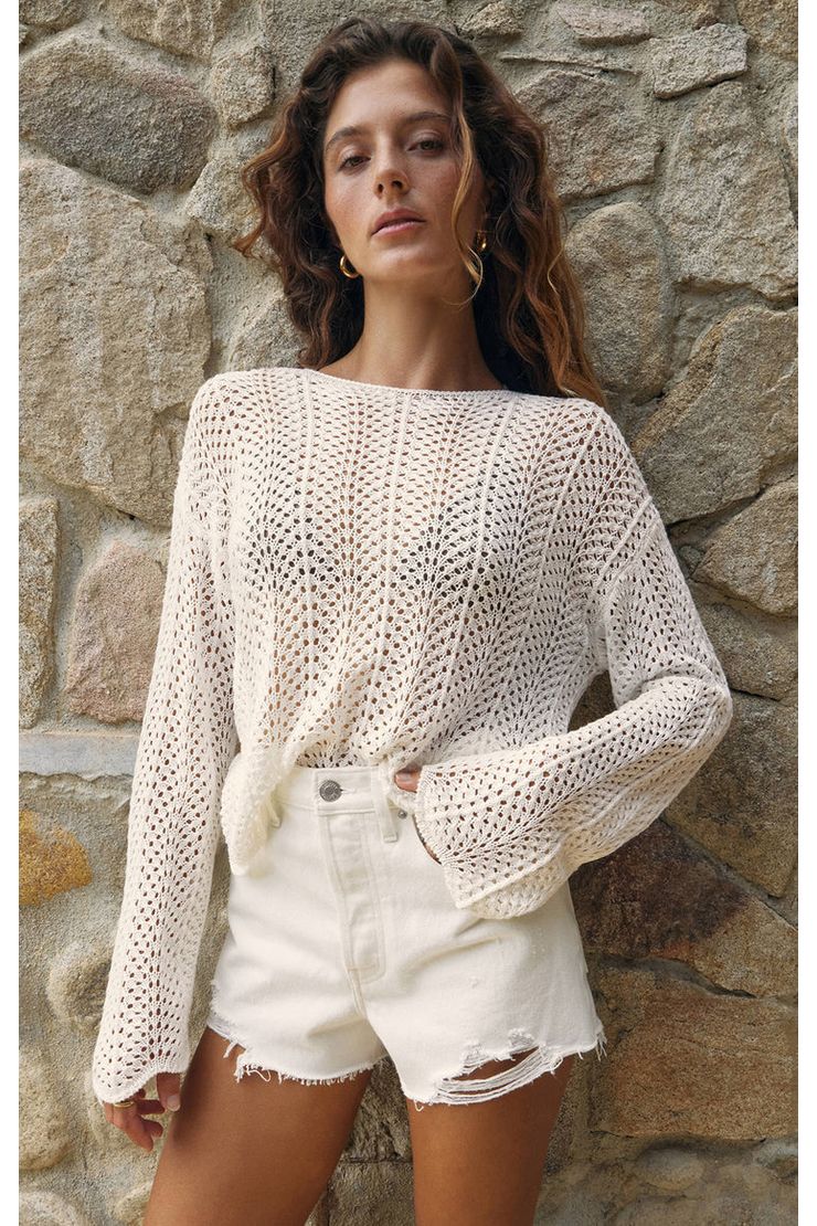 DONOVAN CROCHET TOP