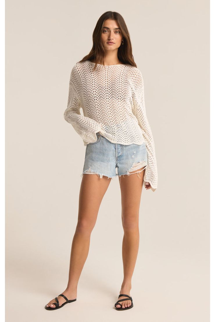DONOVAN CROCHET TOP