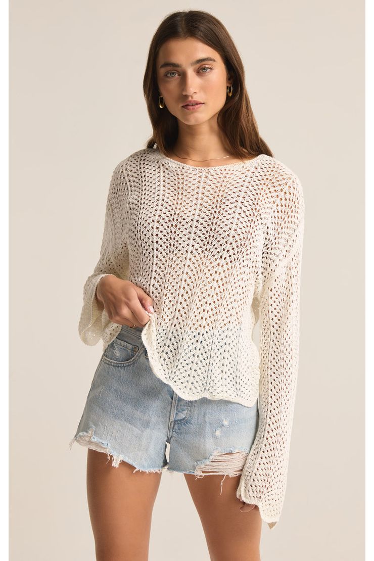 DONOVAN CROCHET TOP