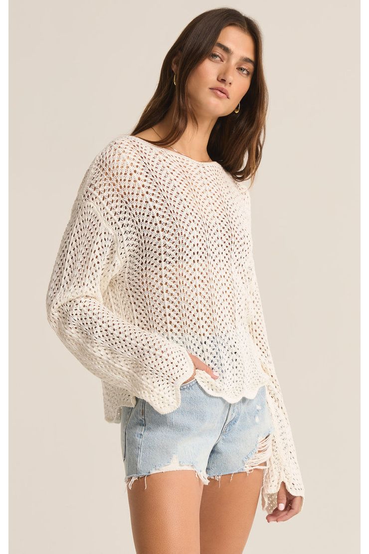 DONOVAN CROCHET TOP