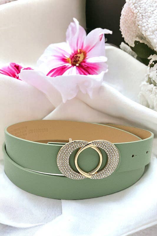 ISLA RHINESTONE BELT