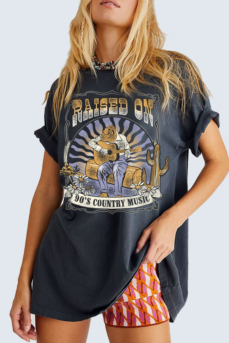 RAISED ON 90'S COUNTRY TEE