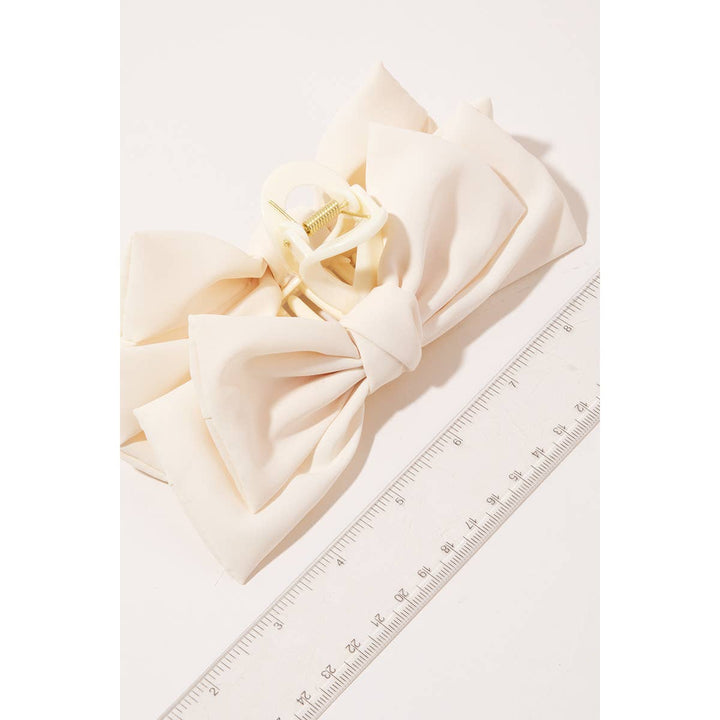 Double Ribbon Hair Claw