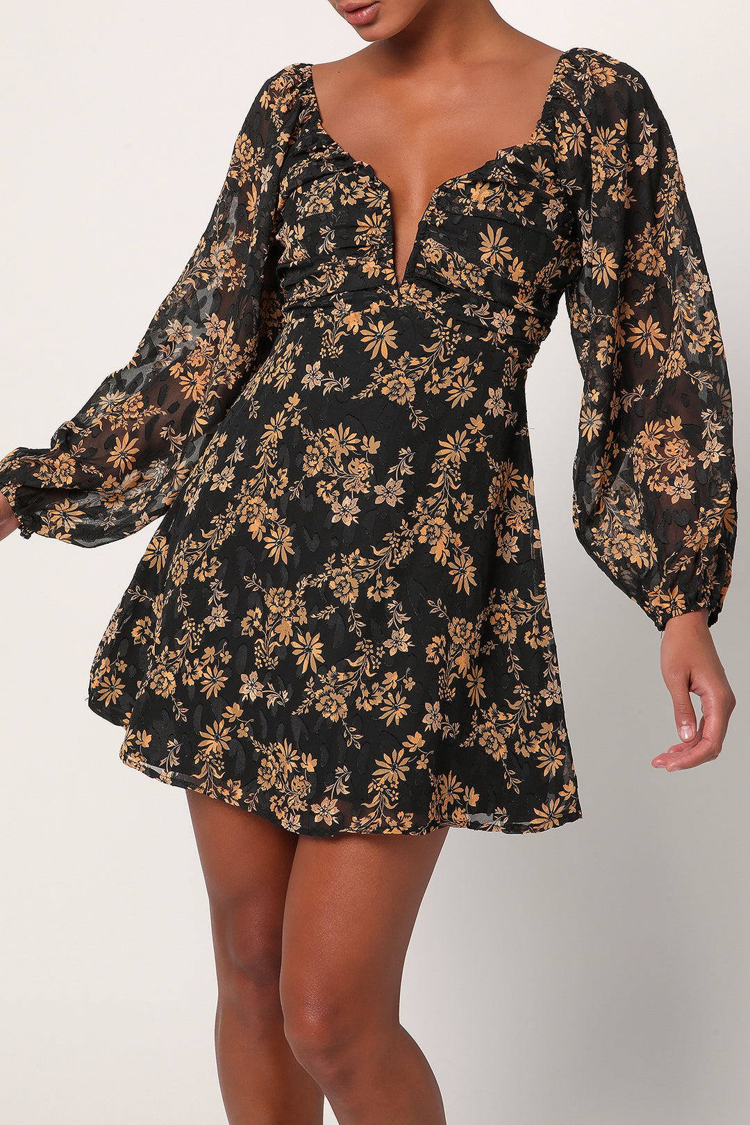 DRESSED UP DARLING MINI DRESS