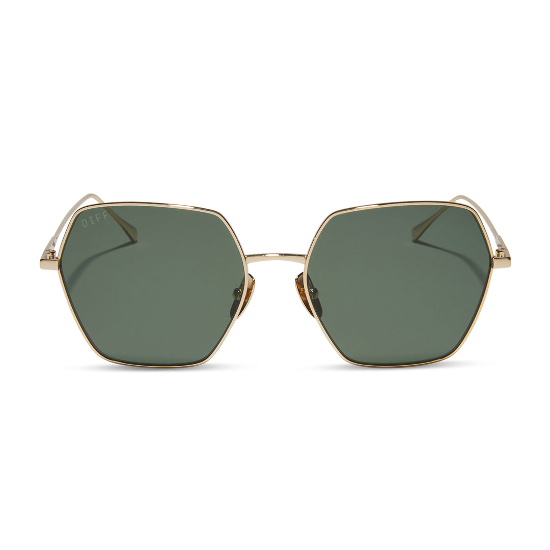 HARLOWE HEXAGON SUNGLASSES
