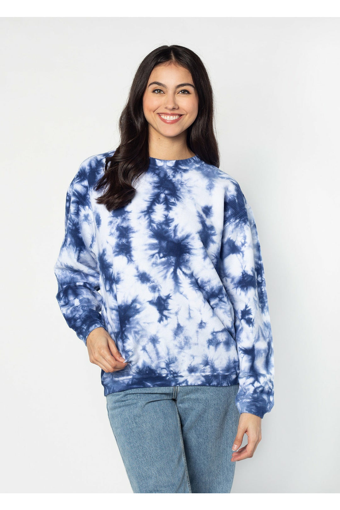 CORDED CREW SWEATSHIRT