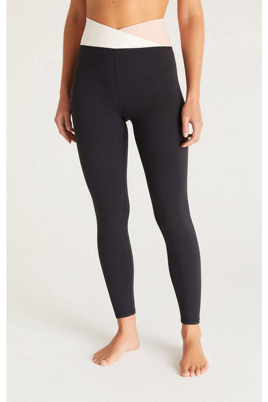 CONTRAST CROSSOVER 7/8 LEGGING