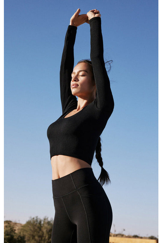 FLEX SEAMLESS L/S TOP