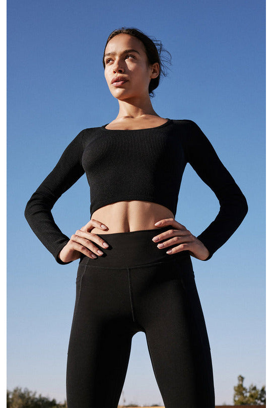 FLEX SEAMLESS L/S TOP