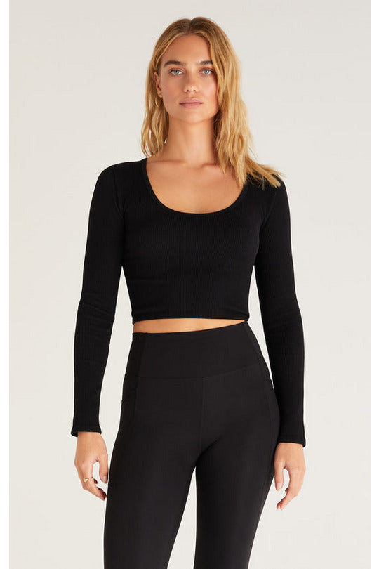 FLEX SEAMLESS L/S TOP