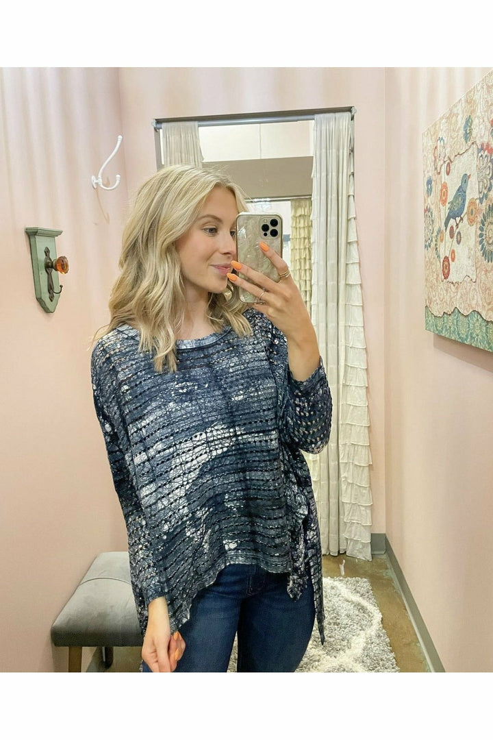 HOLEY TOP TRUNKSHOW- TIE DYE