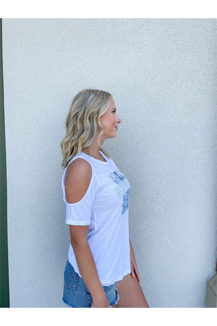 RACHEL COLD SHOULDER