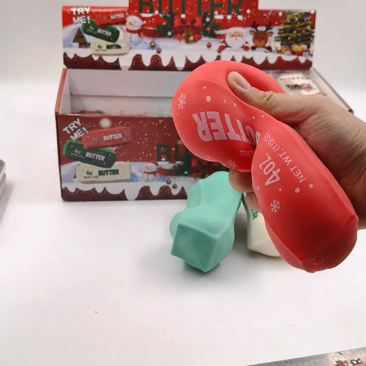 CHRISTMAS CRUNCHY BUTTER SQUISHY