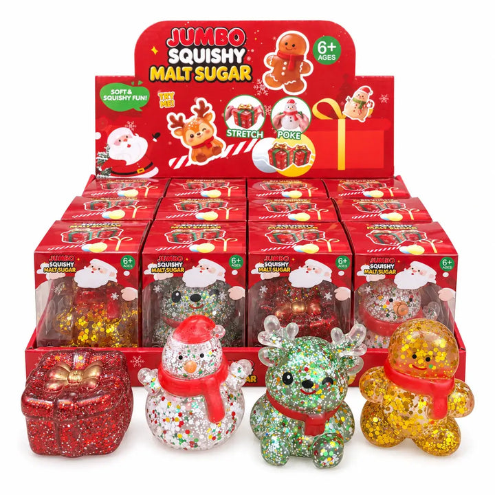 CHRISTMAS GLITTER SQUISHY