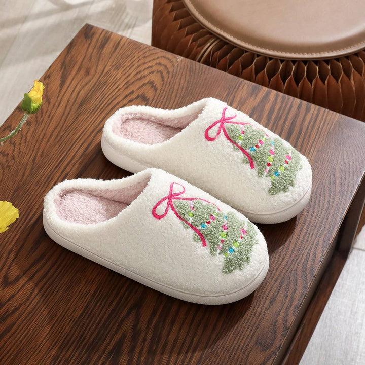 MERRY & BRIGHT SLIPPERS