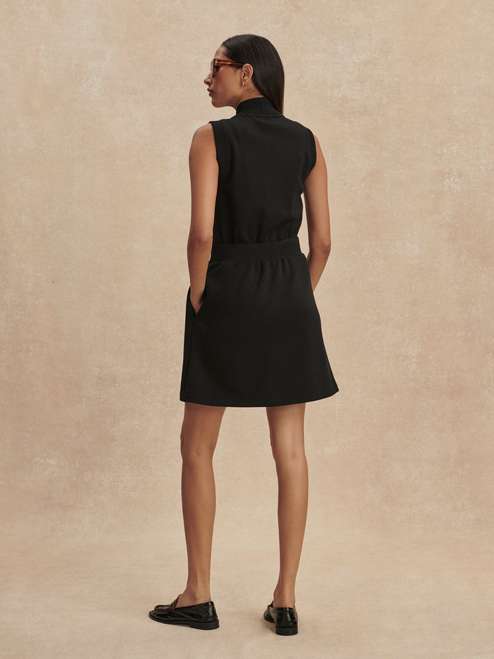 POLYANNA HALF-ZIP DRESS