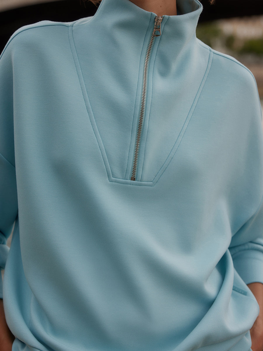 HAWLEY HALF-ZIP SWEAT