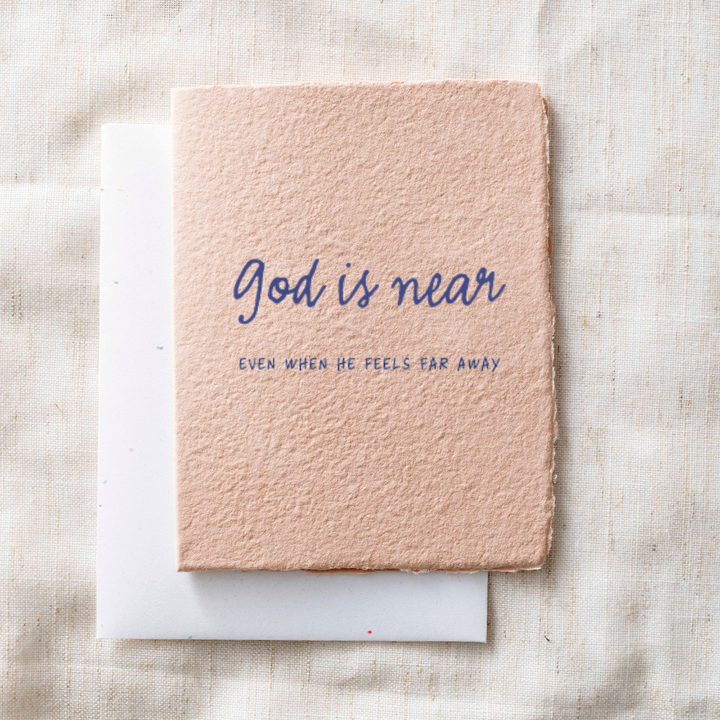 God is Near |  Religious Greeting Card