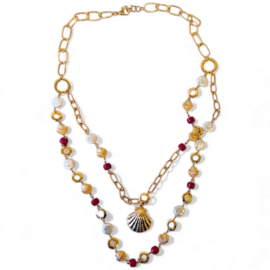 NINA SHELL NECKLACE