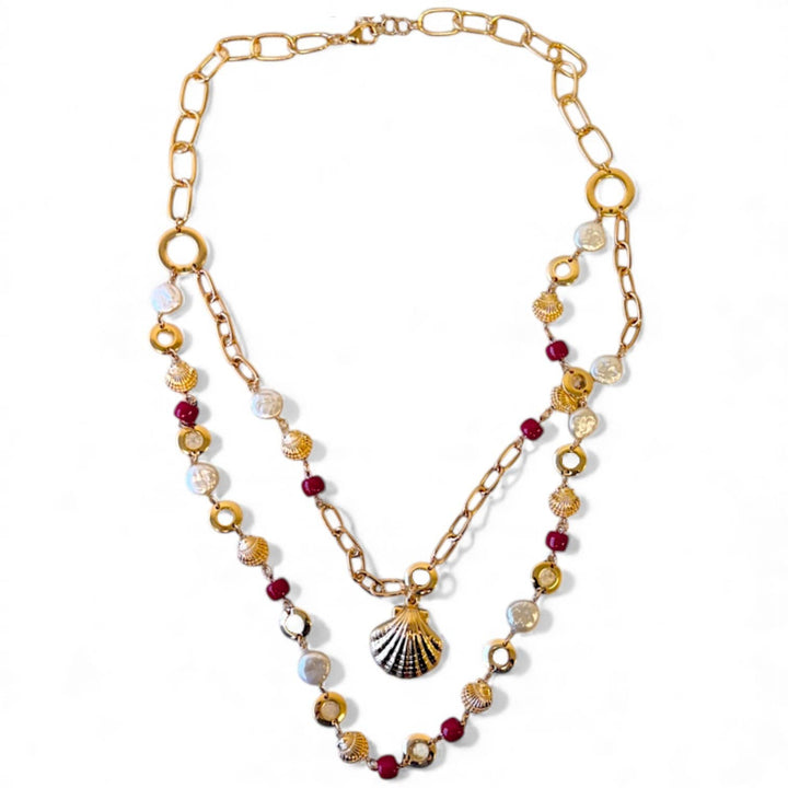 NINA SHELL NECKLACE