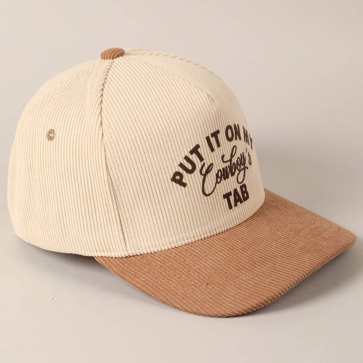 Cowboy's Tab Cord Hat